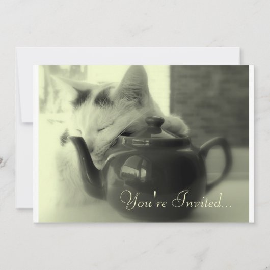 Teapot Pillow Kaart (Voorkant)