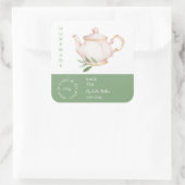Teapot Sage Tea Étiquette (Sac)