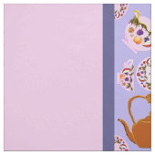 Teapot Teacup Teacup Teakettle tissu (Échantillon)