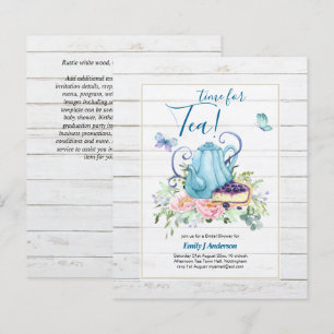 Teapot Vrijgezellenfeest Teatime vanmiddag Tea Inv