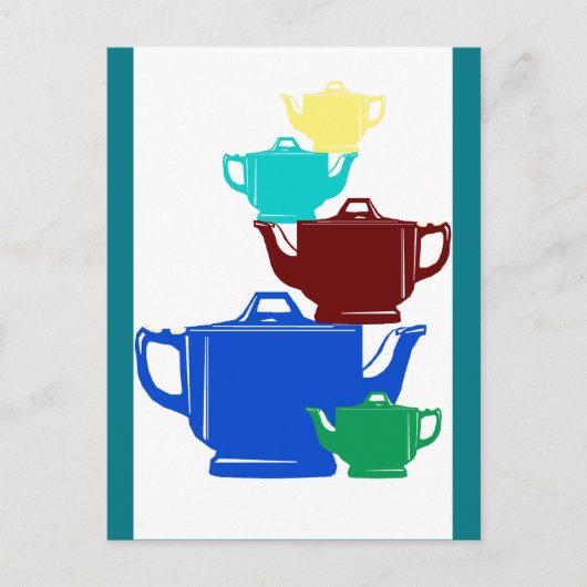 Teapots - Cartes postales (Devant)