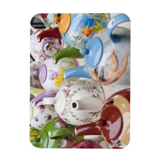 Teapots te koop in Leipzig, Duitsland Magneet (Verticaal)