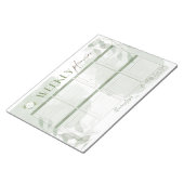 Tear Off Notitieblok Weekplanner (Schuin)