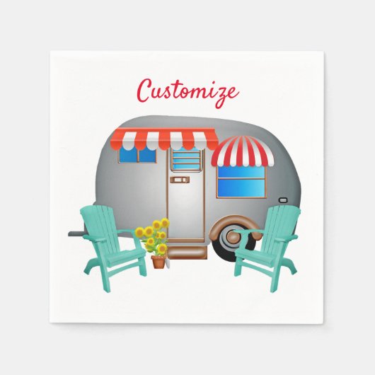 Teardrop Caravan Camper Thunder_Cove Servet (Voorkant)