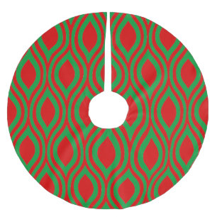 Teardrop Geometric van Cheryl Daniels Kerstboom Rok