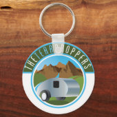 Teardrop Trailer Sleutelhanger (Voorkant)
