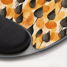 Teardrop Waterverf Patroon, Herfst Palet
