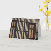 Tearoom Closeup "De Shoji-schermdeuren" Kaart (Gele Bloem)