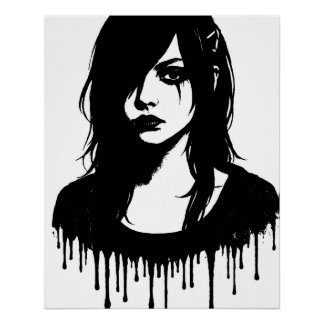 Tears of Ink Perfect Poster