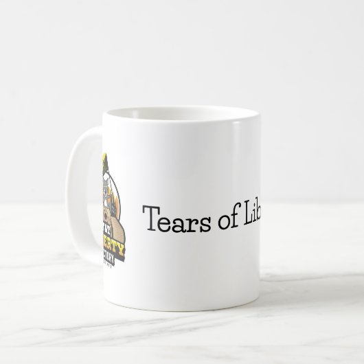 Tears of Liberal Mug by T&T Liberty Factory (Devant gauche)