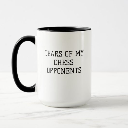 "Tears of My Chess Tegenstanders" Funny Chess Mok (Links)