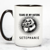 Tears Of My Haters Mug, Funny Cats Mug, Haters Mok