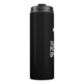 Tears of My Pickleball Tegenstanders Custom Name B Thermosbeker (Voorkant)