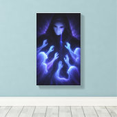 Tears of the Veiled Spirit Canvas Afdruk (Insitu (Houten vloer))