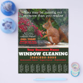 Tearsheet voor wasprogramma flyer (Enkel)
