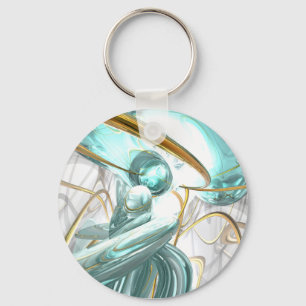 Teary Dreams Abstracte Sleutelhanger