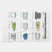 Teas by AI Weirity - Serviette de cuisine (Horizontal)