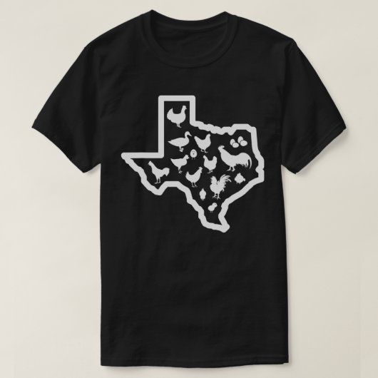Teas Chickens T-shirt (Design voorkant)
