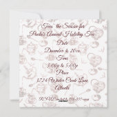 "Tea's" het Seizoen Uitnodiging (Achterkant)