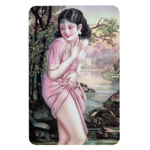 Tease in Stream Oasis door Shanghai China Girl Magneet