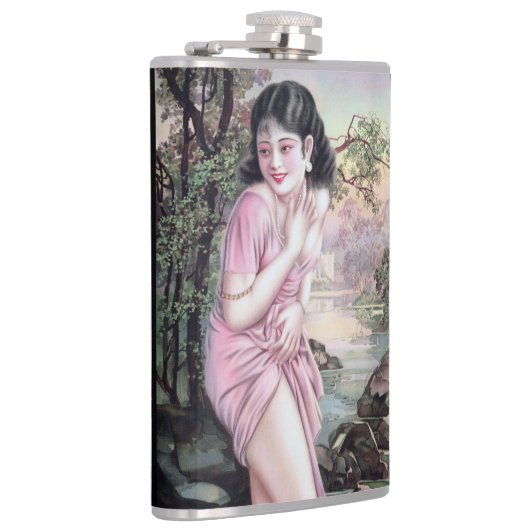 Tease in Stream Oasis door Shanghai China Meisje Heupfles (Rechts)