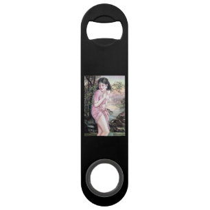 Tease in Stream Oasis door Shanghai China Meisje Speed Flessenopener