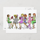 Teatime Briefkaart (Voorkant / Achterkant)