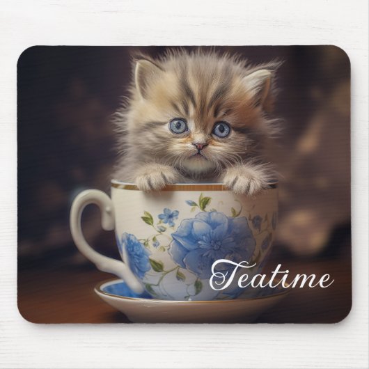 Teatime Kitten Muismat (Voorkant)
