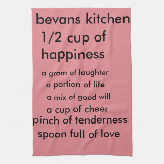    teatowel over het leven theedoek