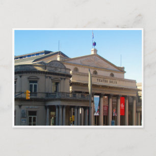 teatro solís montevideo briefkaart