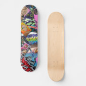 teazer triptiek 1 skateboard (Voorkant)