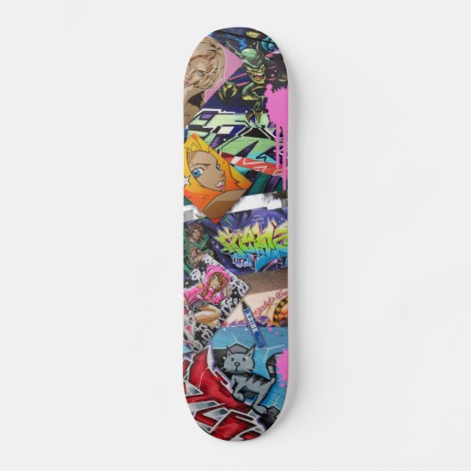 teazer triptiek 1 skateboard (Voorkant)
