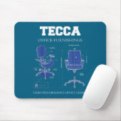 Tecca Office Furnishings - High Performance Chairs Muismat (Met muis)
