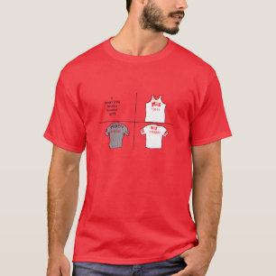 Tech atleet uitrusting: binaire code sport jersey t-shirt