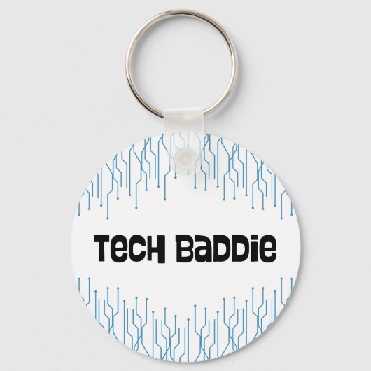 Tech Baddie Variatie 8 sleutelhanger (Voorkant)