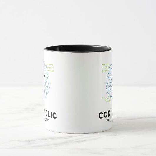 Tech Brain Codeercombinatie Beker Set Mok (Midden)