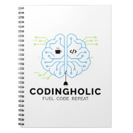 Tech Brain Codeerschrift voor Programmeurs Notitieboek