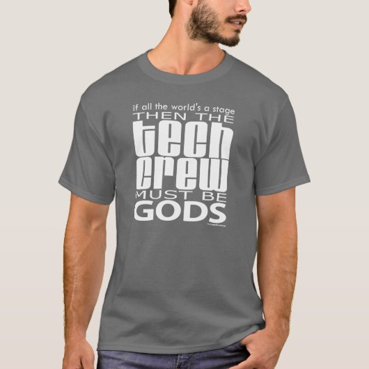 Tech Crew Gods T-shirt (Voorkant)