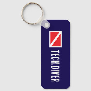 Tech Diver Sleutelhanger