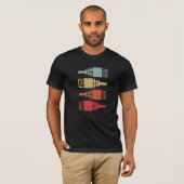 Tech Geek Network Engineer LAN Party T-shirt (Voorkant volledig)