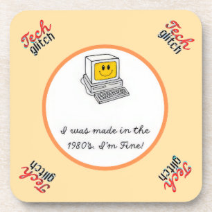 Tech Glitch Bier Onderzetter