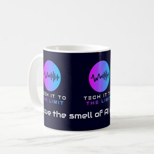 Tech het tot de limiet 11 oz. mok (Voorkant links)