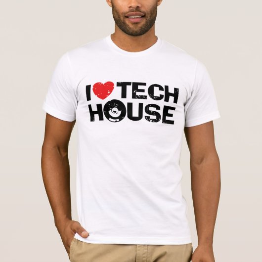 Tech House T-shirt (Voorkant)