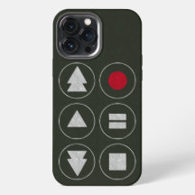 Tech Icons Hoesje-Mate iPhone CASE