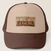 Tech Legend voor programmeurs en probleemoplossers Trucker Pet (Voorkant)