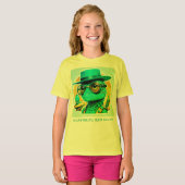 Tech Lizard Lunge Unisex T-shirts (Voorkant volledig)