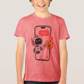 Tech Love Chats Tri-Blend Shirt (Voorkant)