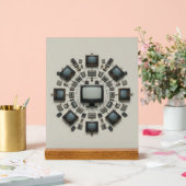 Tech Mandala: A Fusion of Eras (Mariage)