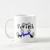 TECH met honden Koffiemok (Links)