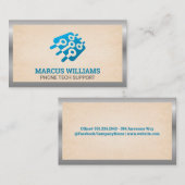 Tech | Microchip | Grens Visitekaartje (Voorkant / Achterkant)